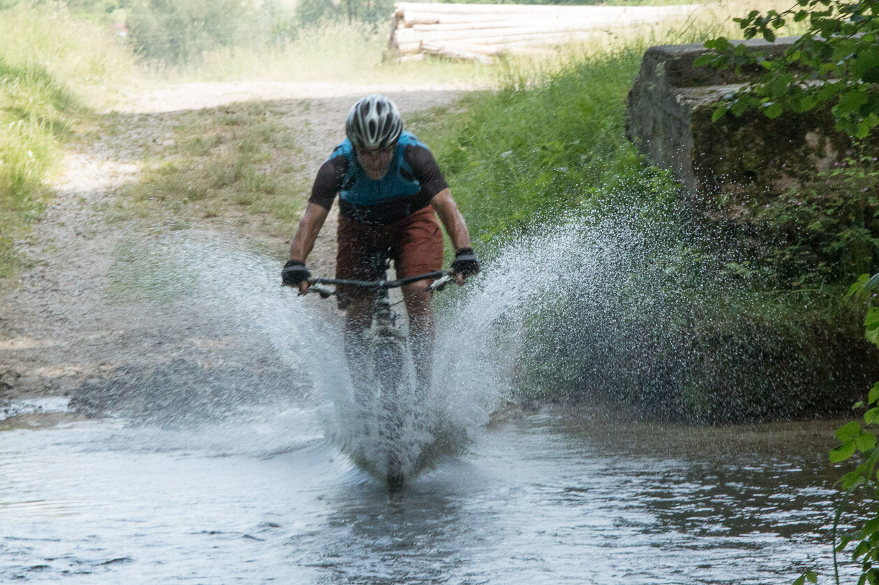 Wasserdurchfahrt