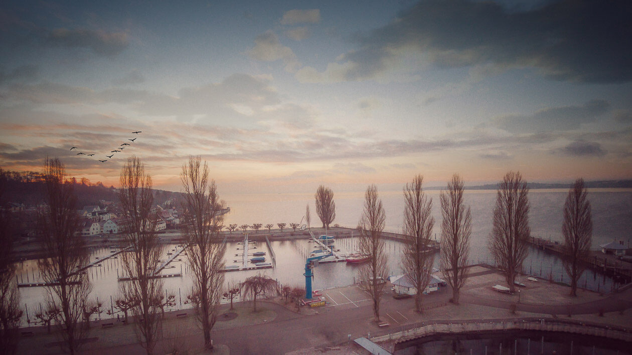 Morgenstimmung am Uhldinger Hafen
