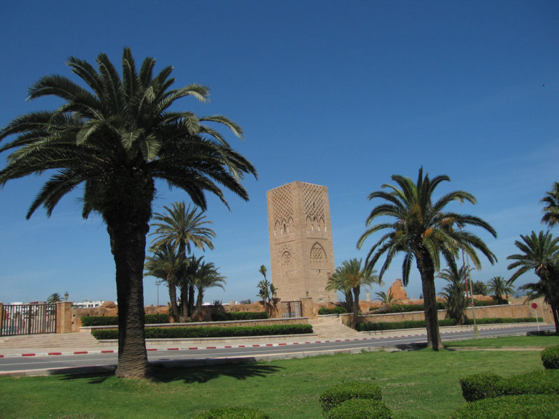 Der Hassan-Turm in Rabat