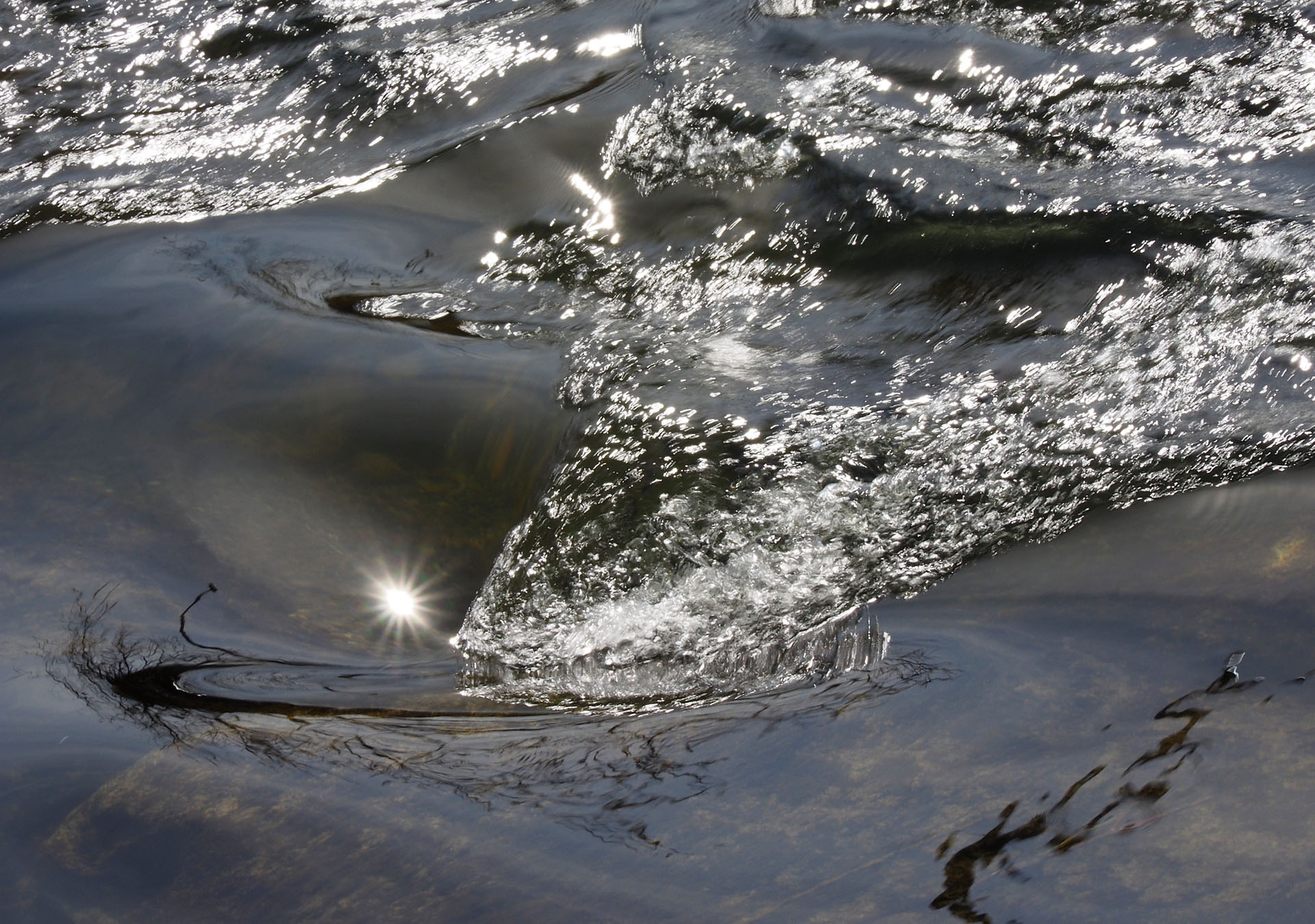 Wasser mit Sonne Foto: Bernhard Waurick