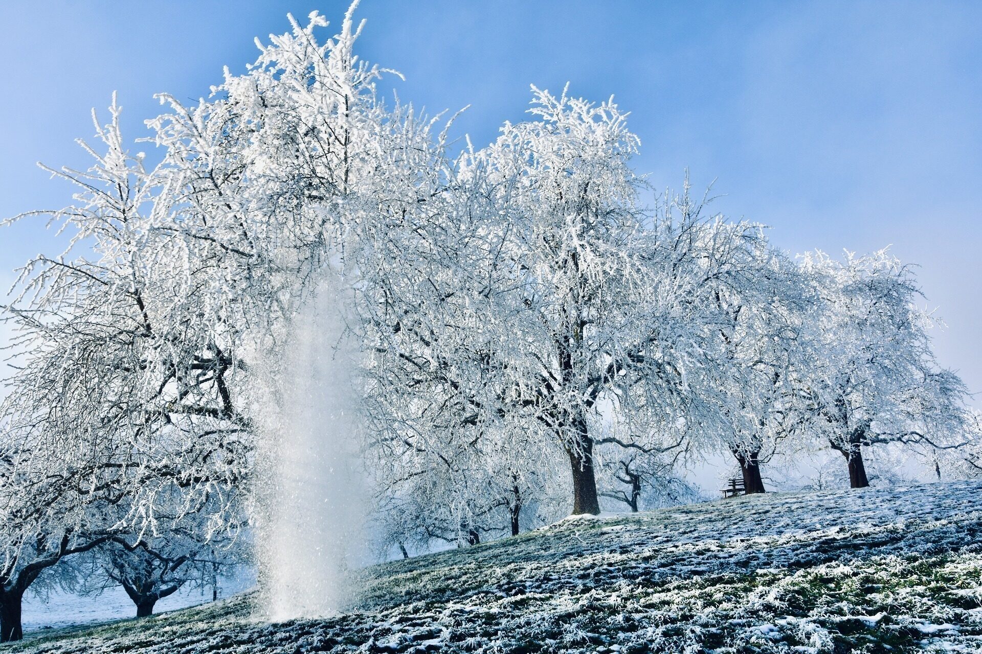 Winterbild aus Röhrenbach
