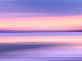 Sonnenuntergang am Bodensee,
ICM Aufnahme, bearbeitet